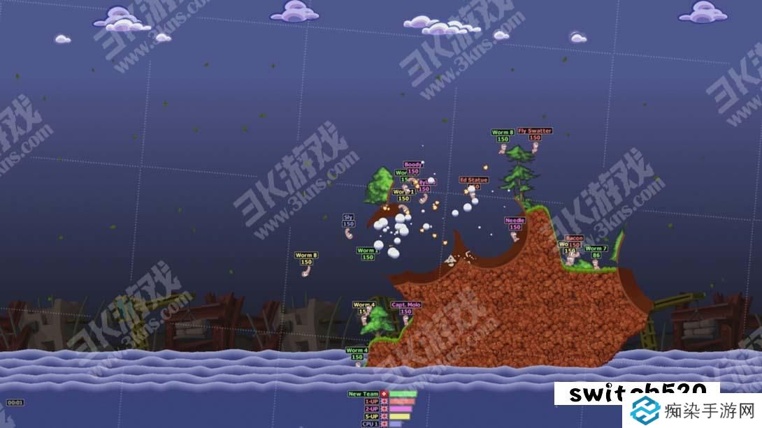 【美版】百战天虫 周年纪念版 .Worms Armageddon Anniversary Edition 英语_1