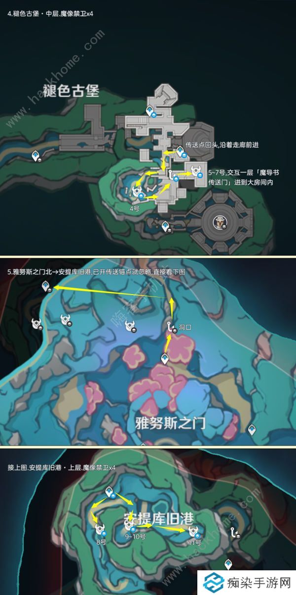 原神魔像禁卫怎么打 魔像禁卫讨伐位置及素材收集攻略图片3